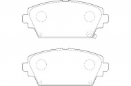 Комплект тормозных колодок DURON DBP261439