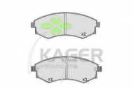 Комплект тормозных колодок KAGER 35-0265