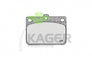 Комплект тормозных колодок KAGER 35-0374