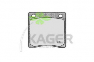 Комплект тормозных колодок KAGER 35-0386