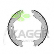 Комлект тормозных накладок KAGER 34-0050