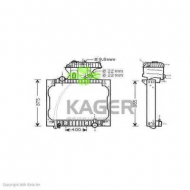 Теплообменник KAGER 31-2638