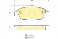 Комплект тормозных колодок GIRLING 6115894