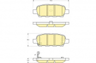 Комплект тормозных колодок GIRLING 6132949