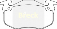 Комплект тормозных колодок BRECK 20634 00 702 00