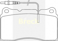 Комплект тормозных колодок BRECK 23575 00 W