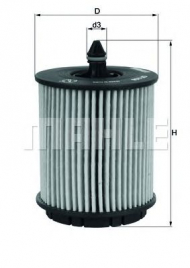 Фильтр MAHLE ORIGINAL OX 258D