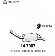Амортизатор ASSO 14.7007