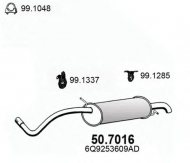 Амортизатор ASSO 50.7016
