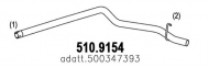 Трубка ASSO 510.9154