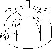 Запор TOPRAN 100 162