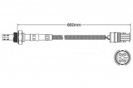 Датчик WALKER PRODUCTS 250-24411