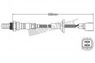 Датчик WALKER PRODUCTS 250-24213