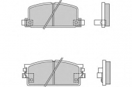 Комплект тормозных колодок E.T.F. 12-0294