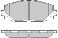 Комплект тормозных колодок E.T.F. 12-1251