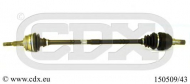Вал CDX 150509/43