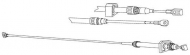 Трос CEF VW02207