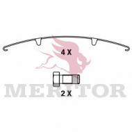 Комплект тормозных колодок MERITOR MDP3125K
