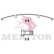Комплект тормозных колодок MERITOR MDP3131K