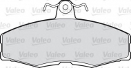 Комплект тормозных колодок VALEO 551665