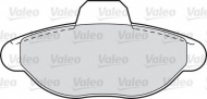 Комплект тормозных колодок VALEO 540498