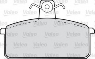 Комплект тормозных колодок VALEO 598093