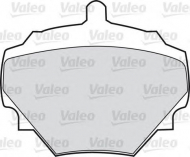 Комплект тормозных колодок VALEO 598497