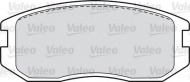 Комплект тормозных колодок VALEO 598626
