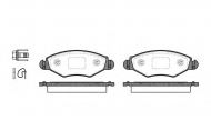 Комплект тормозных колодок WOKING P7433.20