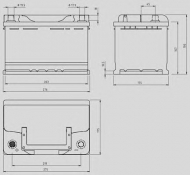 Аккумулятор OPEN PARTS MB080L3.01