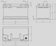 Аккумулятор OPEN PARTS MB100L4.00
