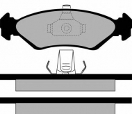 Комплект тормозных колодок Brake ENGINEERING PA1127