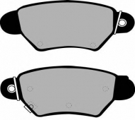Комплект тормозных колодок Brake ENGINEERING PA1175