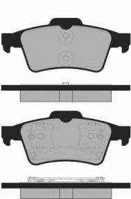 Комплект тормозных колодок Brake ENGINEERING PA1391