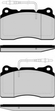 Комплект тормозных колодок Brake ENGINEERING PA1491