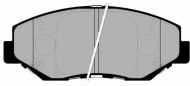 Комплект тормозных колодок Brake ENGINEERING PA1564