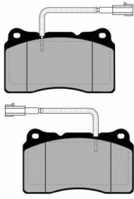 Комплект тормозных колодок Brake ENGINEERING PA1684