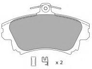 Комплект тормозных колодок FREMAX FBP-1062