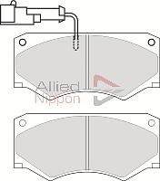 Комплект тормозных колодок COMLINE ADB11028