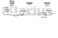 Глушитель KLARIUS 391201U