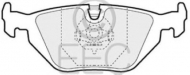Комплект тормозных колодок EEC BRP0856