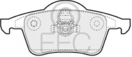 Комплект тормозных колодок EEC BRP1071