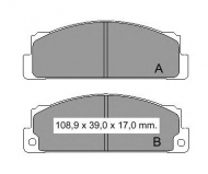 Комплект тормозных колодок VEMA 830200