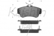 Комплект тормозных колодок KAISHIN D10045
