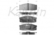 Комплект тормозных колодок KAISHIN D1013