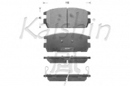 Комплект тормозных колодок KAISHIN D11139
