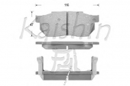 Комплект тормозных колодок KAISHIN D5019