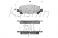 Комплект тормозных колодок KAISHIN D7069