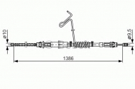Трос BOSCH 1 987 477 185