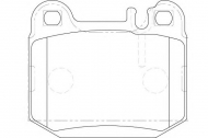 Комплект тормозных колодок WAGNER WBP23157A